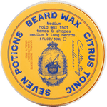 Seven Potions Beard Wax 30ml Citrus Tonic