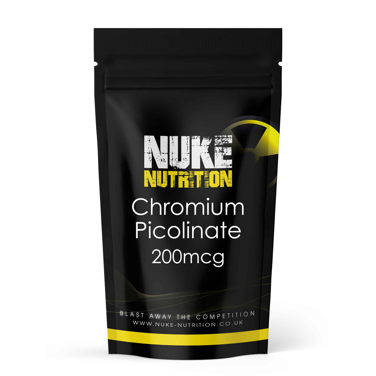 Chromium Picolinate 200mcg Tablets Blood Sugar Regulator - Aids Protein Synthesis - Fat Blocker