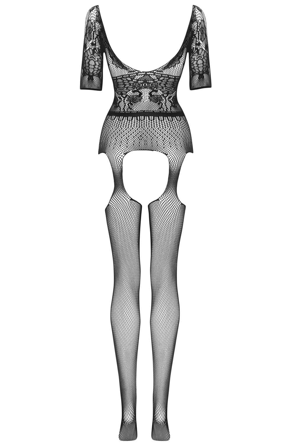 Beauty Night BN6732 Courtney Fishnet Bodystocking Black