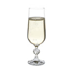 Claudia Crystalite Champagne Flutes - 180ml - Set of 6