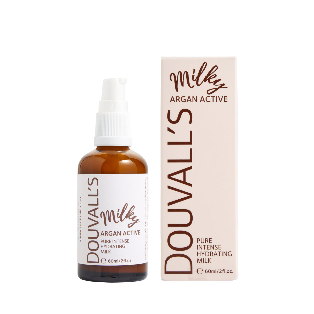 Douvall's Organic Milky Argan Active Moisturiser 60ml | Deep Hydration and Skin Rejuvenation