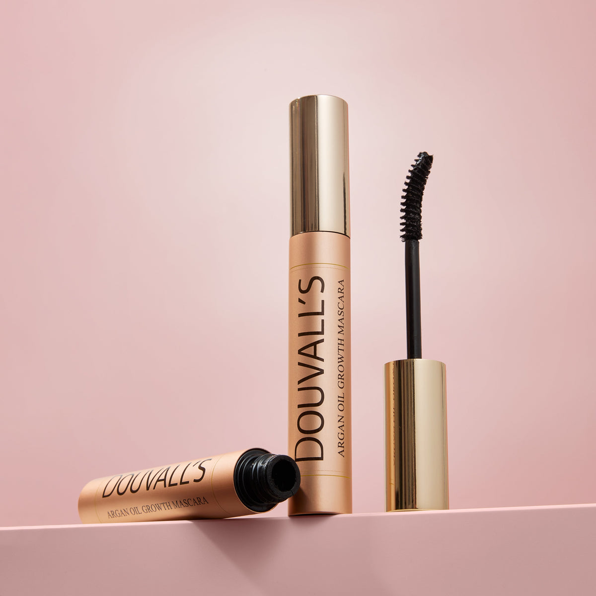 Douvall’s Argan Growth Serum Black Mascara 6ml | Achieve Longer, Fuller, and Voluminous Eyelashes