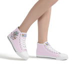 Arctic Sunset Sekura Canvas Hi-Top Shoes