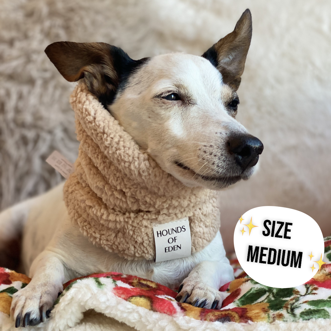 Ferntastic Faux Sherpa Fleece Dog Snood