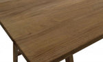 Long Trestle Table Dark Wood