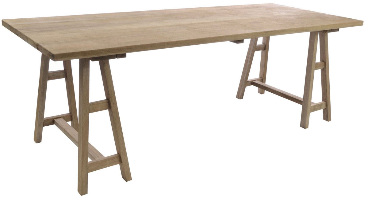 Long Trestle Table Natural