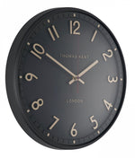 Tresco Round Wall Clock grey