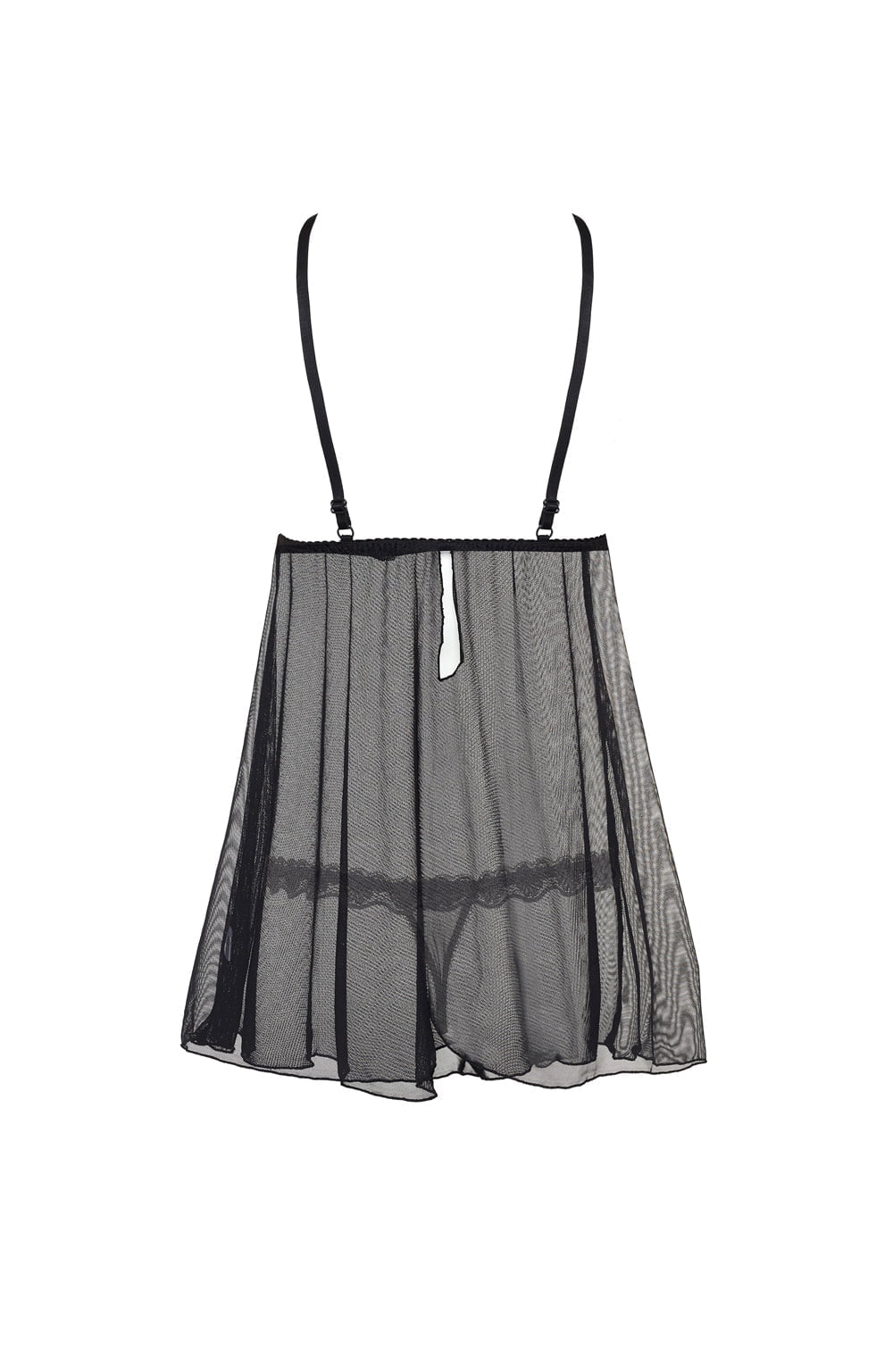 Beauty Night BN6629 Lauren Chemise Black