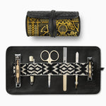 Herringbone Grooming Roll (New & Lingwood Collaboration) Included Gold Black