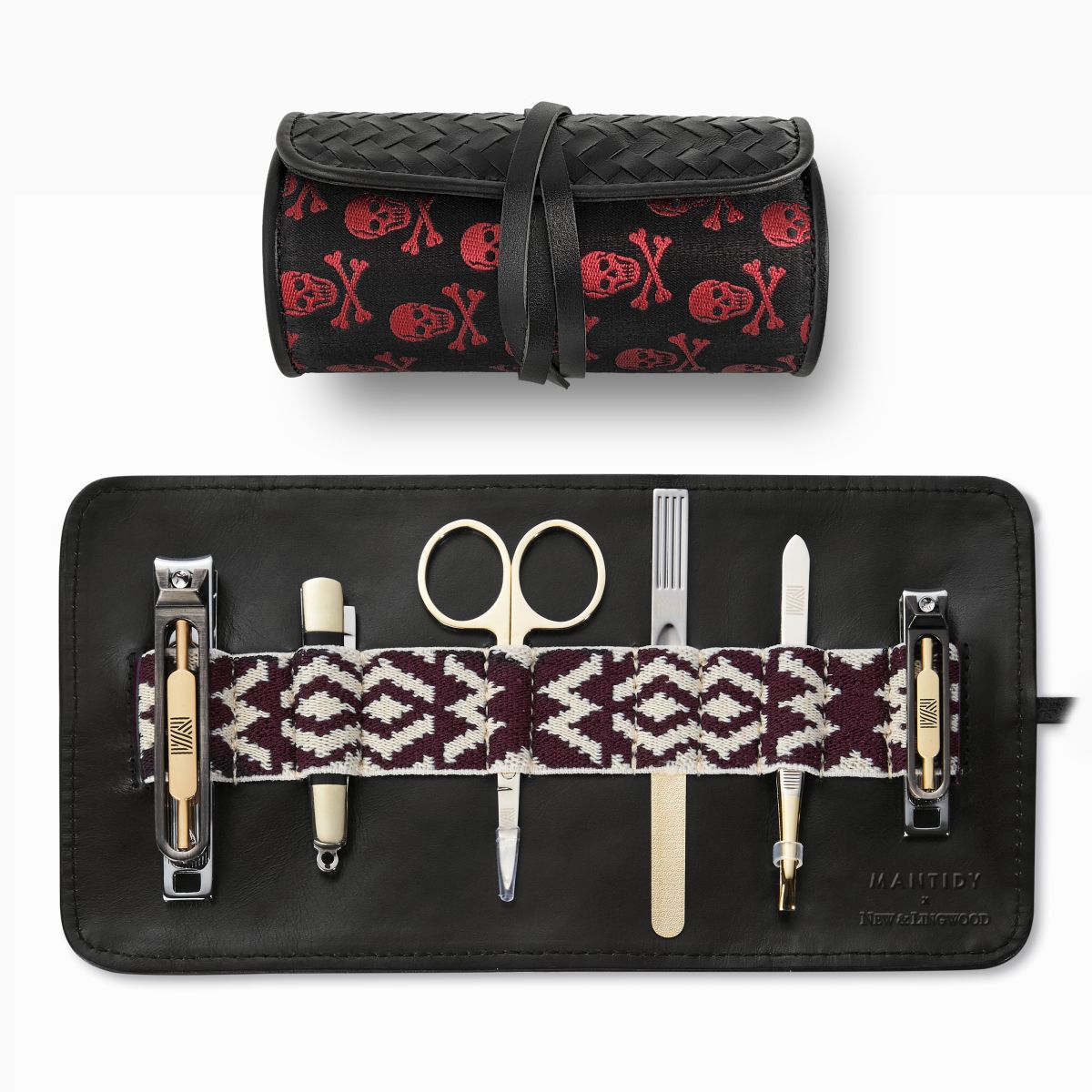 Herringbone Grooming Roll (New & Lingwood Collaboration) Included Red Black