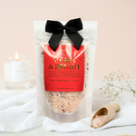 Merry & Bright Christmas Soak Luxury Himalayan Bath Salts - Rose & Ylang Ylang Scent