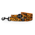 Burnt Orange Leopard Design Dog Harness