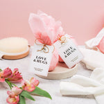 Love & Hugs - Pink Lemonade Bath Bomb Heartfelt Gift