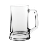 Large Straight Sided Glass Tankard 670ml