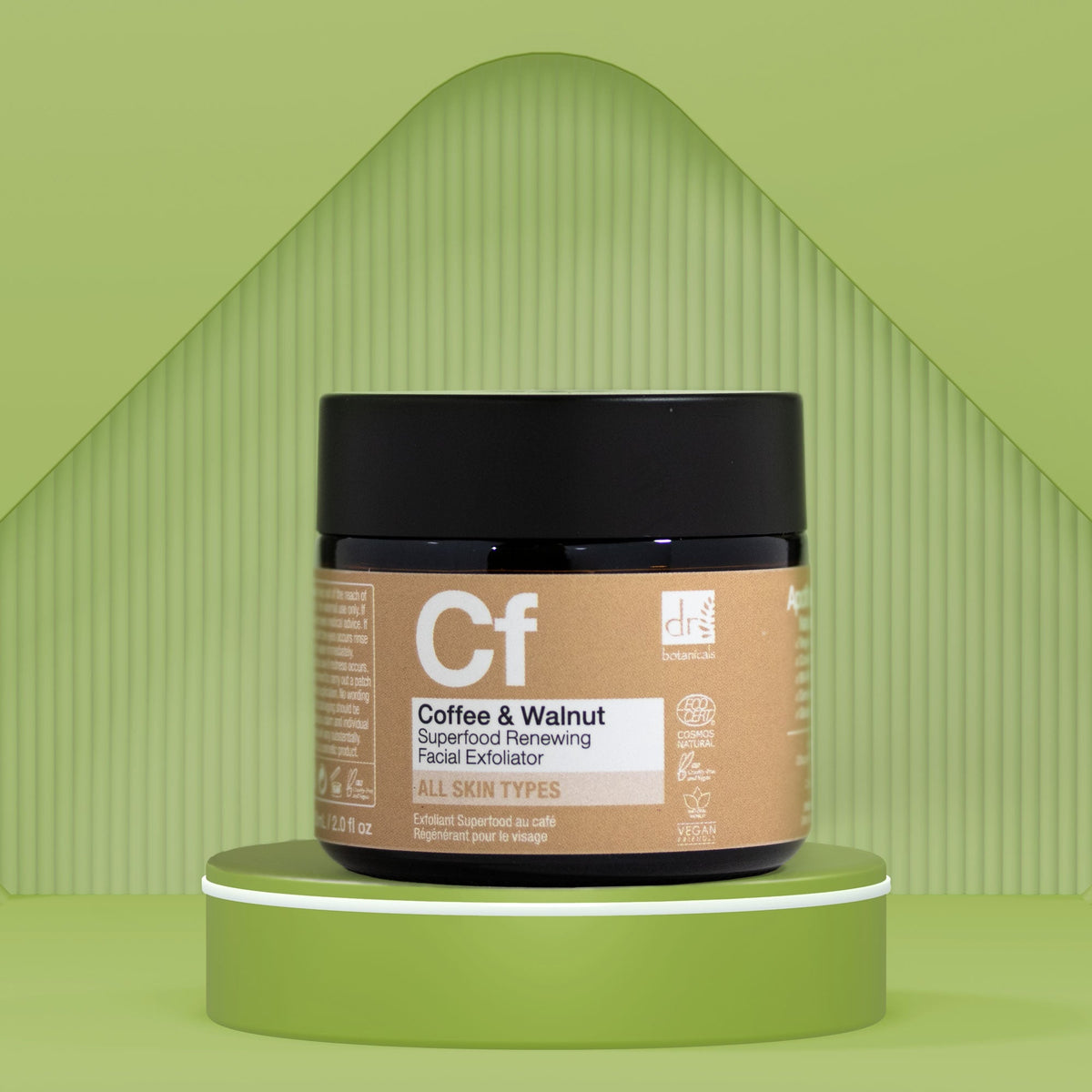 Dr Botanicals Coffee Superfood Renewing Facial Exfoliator 60ml