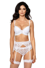 Roza Lagerta Push Up White Bra