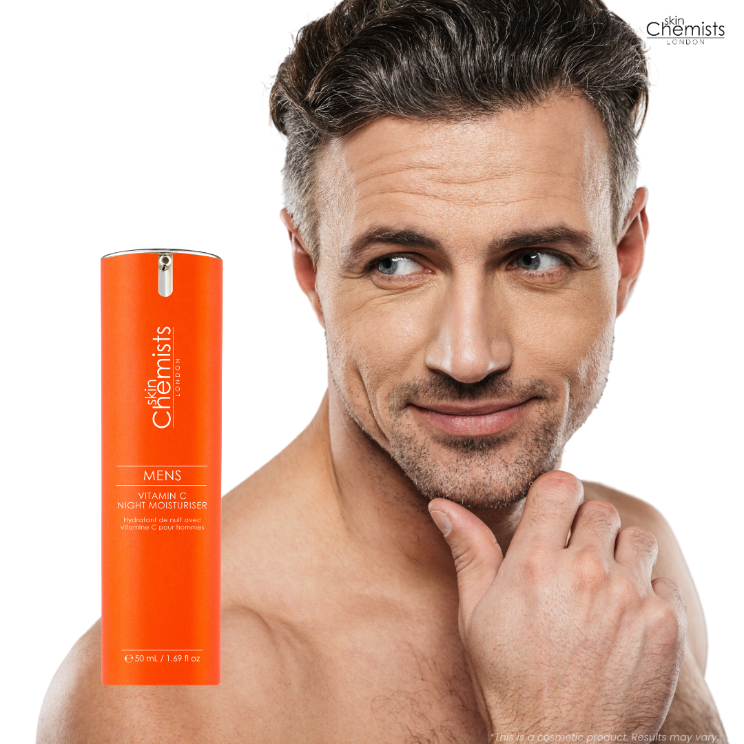 skinChemists Men's Vitamin C Night Moisturiser 50ml
