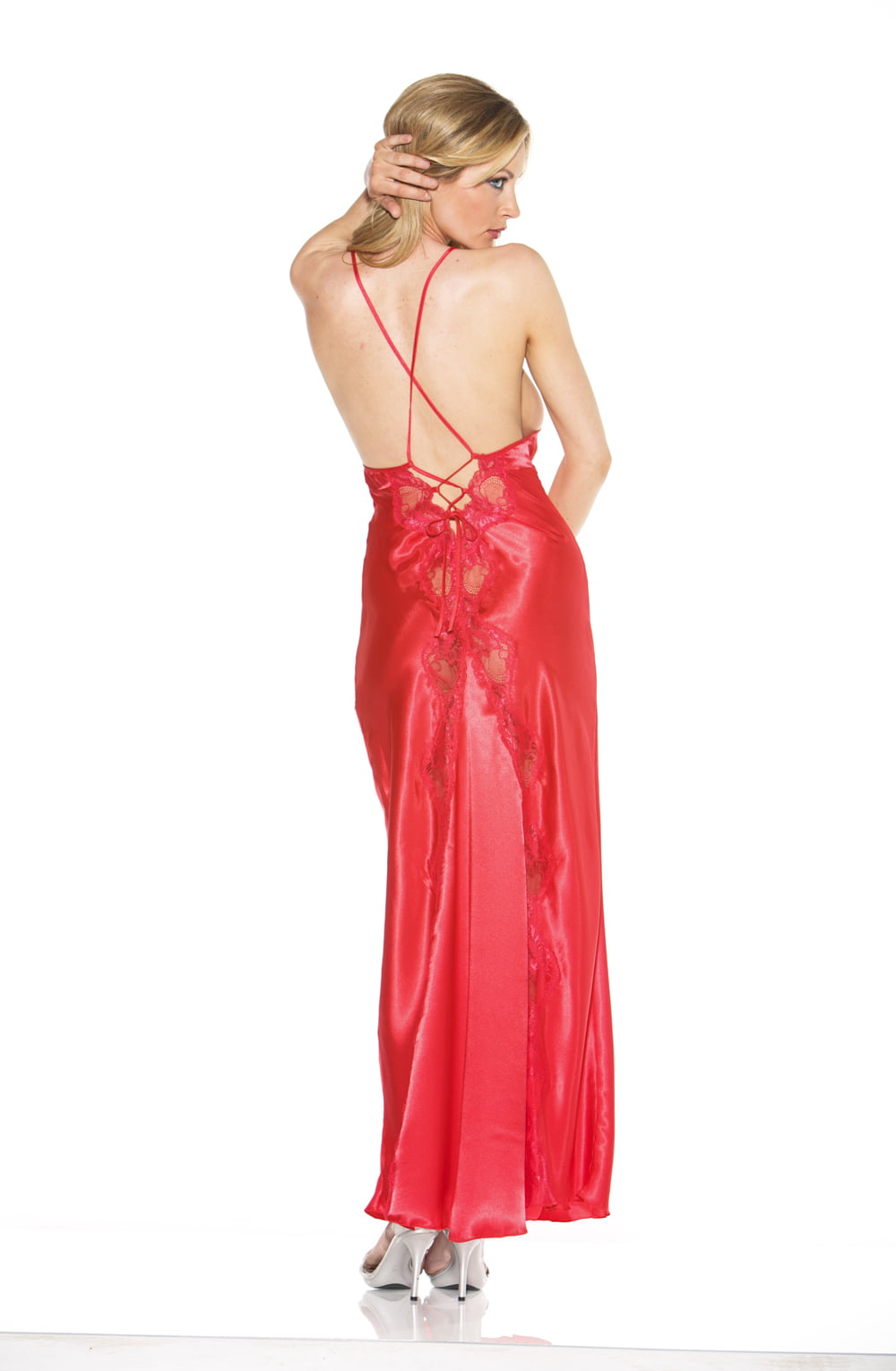 Shirley of Hollywood Red Long Gown