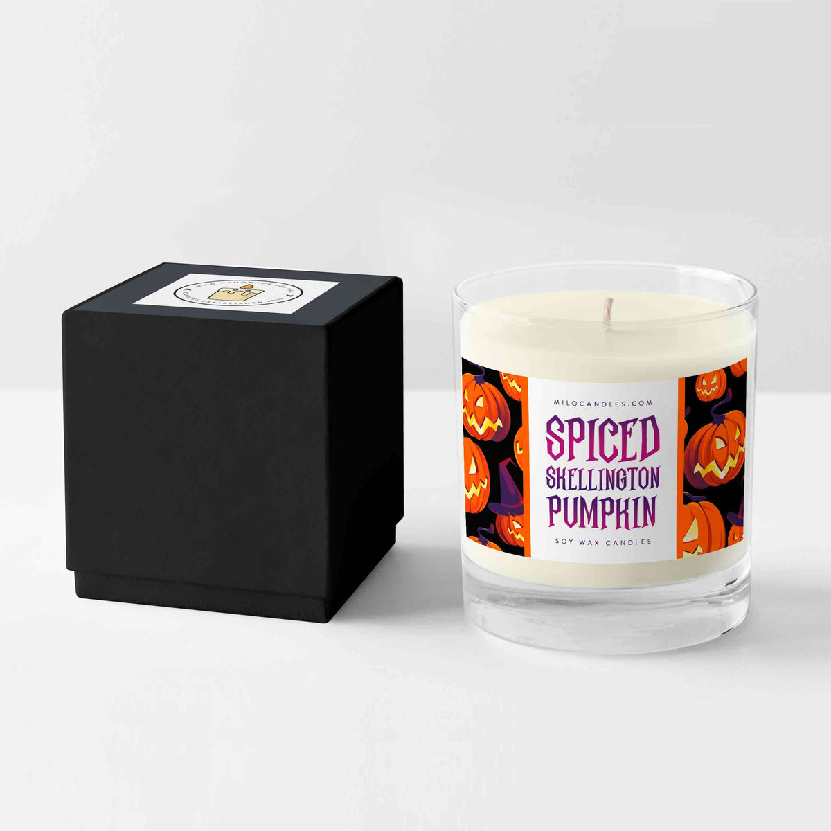 Spiced Skellington Pumpkin Spice Candle