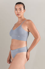 Nudea The TENCEL™ High Leg Brief Storm Grey