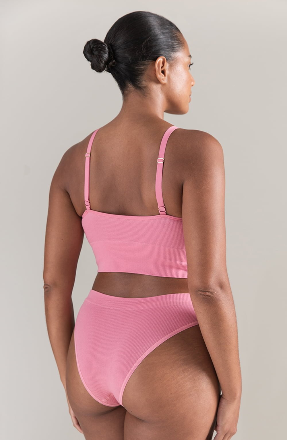 Nudea The TENCEL™ High Leg Brief Rose Pink