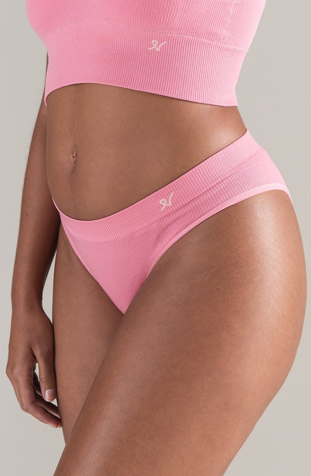 Nudea The TENCEL™ High Leg Brief Rose Pink