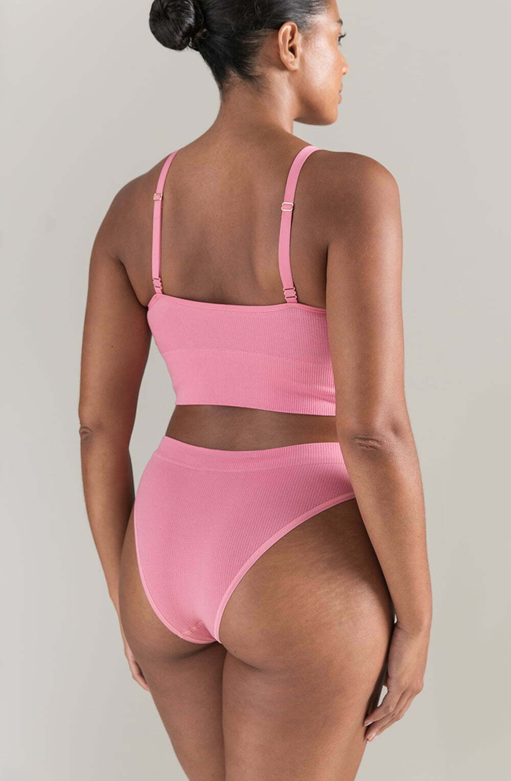 Nudea The TENCEL™ High Leg Brief Rose Pink