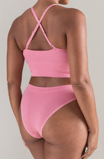 Nudea The TENCEL™ High Leg Brief Rose Pink