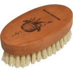 Seven Potions Beard Brush - Oval Shaped Pear Wood With Natural Bristles