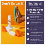 Footlogix Sweaty Feet Formula 125ml