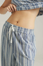 Nudea The Classic Trouser French Navy Stripe Pyjama Trousers