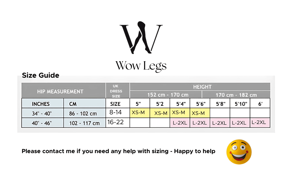 Zohara "Sunny Side Up" Black Print Tights