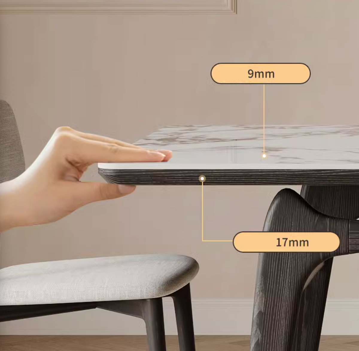 Dobson Dining Table, Sintered Stone