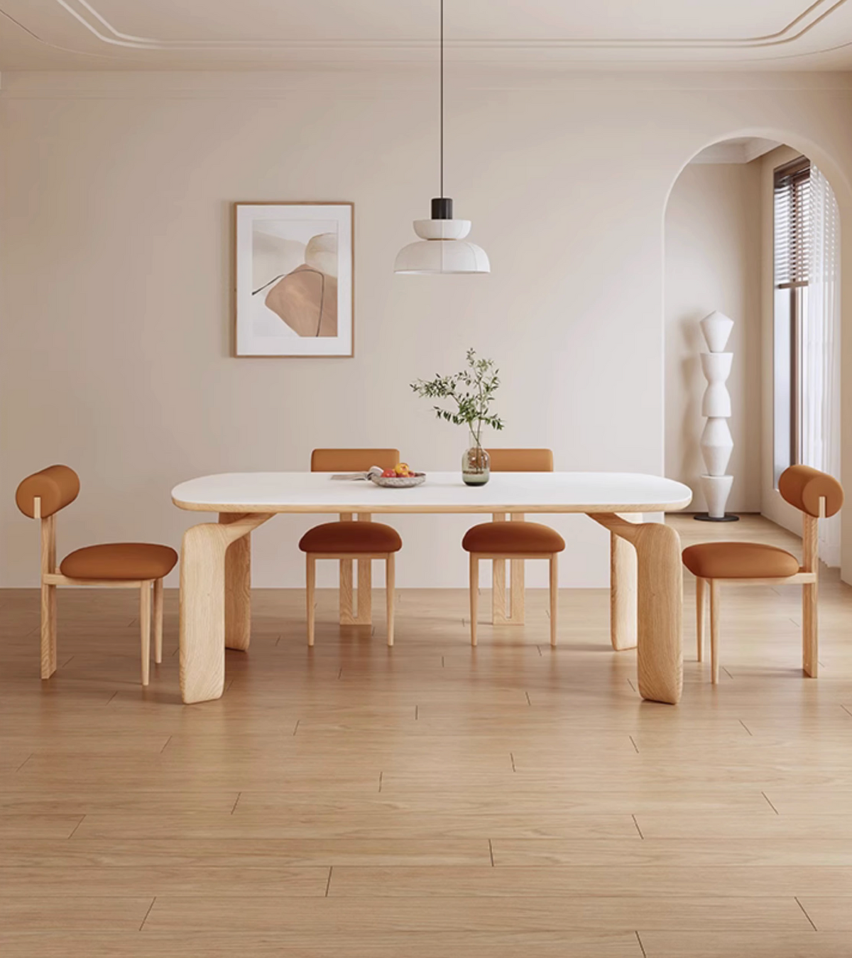 Domingo Dining Table, Sintered Stone