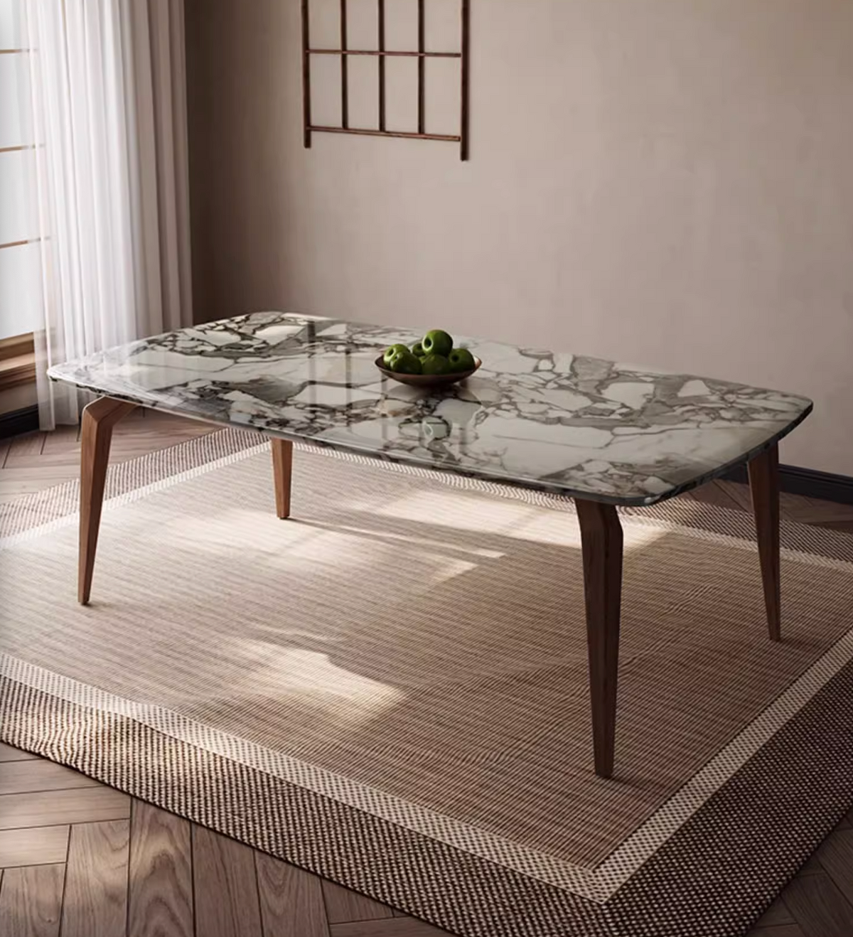 Dominic Dining Table, Marble