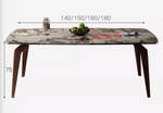 Dominic Dining Table, Marble