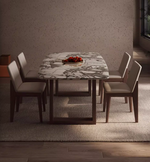 Donovan Dining Table, Marble