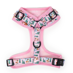 Aurora Nights - Pink Penguin Design Dog Harness