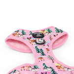 Aurora Nights - Pink Penguin Design Dog Harness