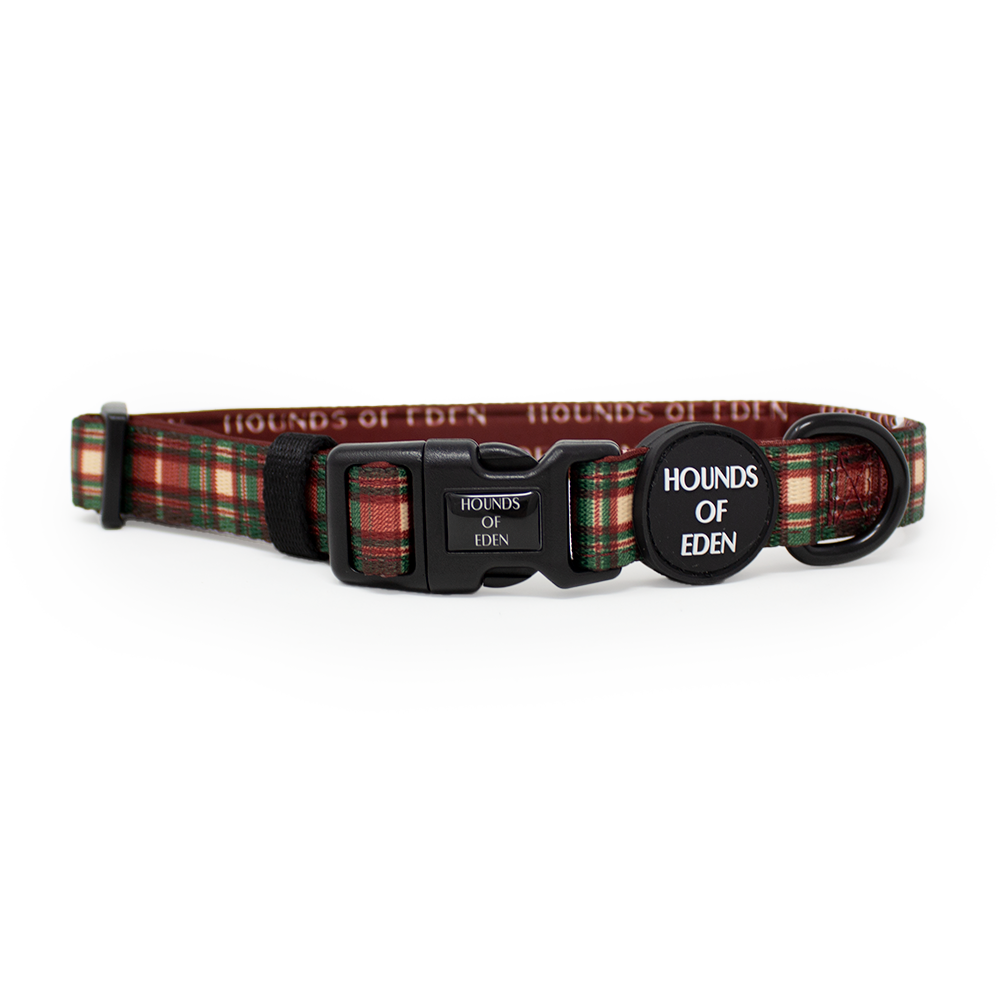 Tartan Me Up - Red & Cream Tartan Design Dog Harness