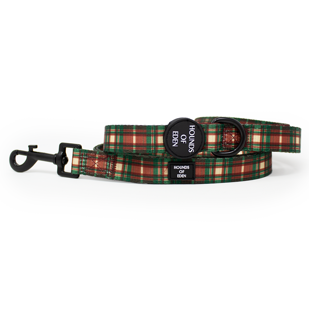 Tartan Me Up - Red & Cream Tartan Design Dog Harness