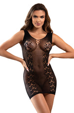 YesX Bodystocking Dress One Size Black