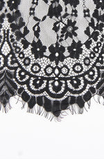 YesX Long Gown & Thong Black