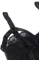 YesX Lace Bodysuit Black