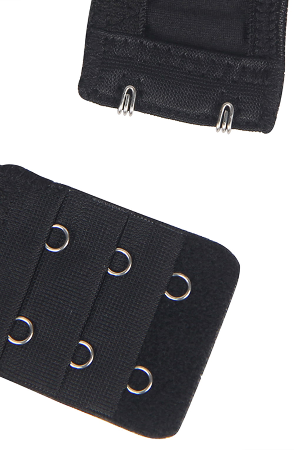 YesX Gartered Zip-up Wet Look 2 Piece Babydoll Set Black