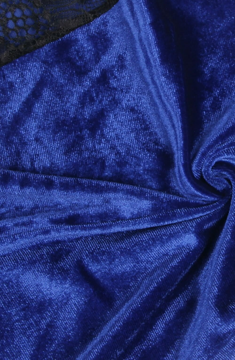 YesX Plus Size Gartered Babydoll Blue