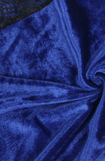 YesX Plus Size Gartered Babydoll Blue