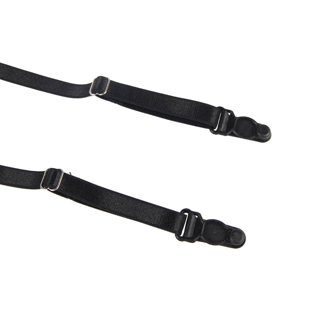 YesX Plus Size 3 Piece Bra Erotic Lingerie Set Up To 4XL Black