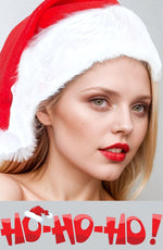 YesX Red & White Santa Hat One Size