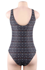YesX One Piece Swimsuit Navy